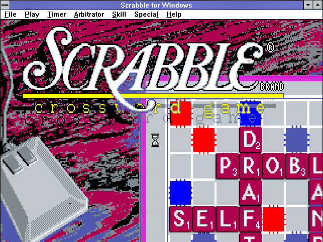 Scrabble for Windows - Splash